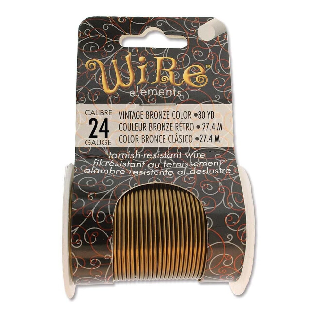 The Beadsmith Wire Elements Lacquered Tarnish-Resistant Copper Wire